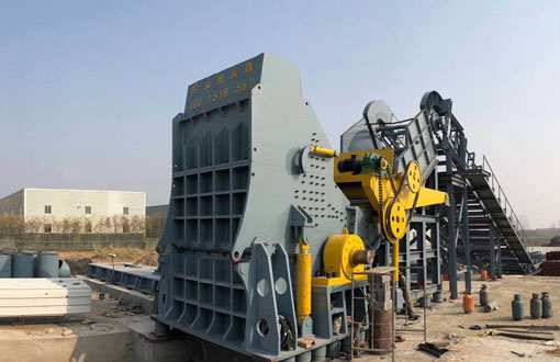 2000馬力廢鋼破碎機